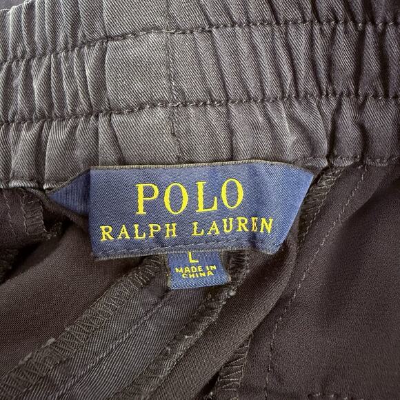 Polo Ralph Lauren Utility Cargo Jogger Pants Men Large Navy Lightweight Outdoor - Picture 8 of 14